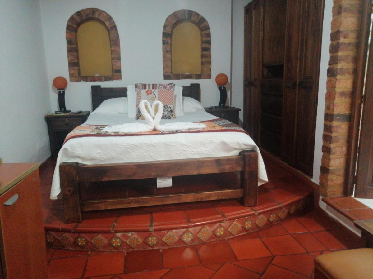 Hospederia Colonial De Villa De Leyva Exterior foto